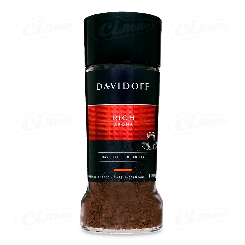 Кава Давідофф Річ Арома натуральна розчинна сублімована 100г