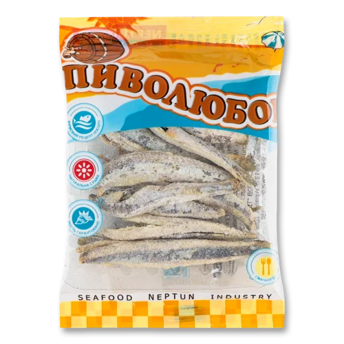 Анчоус Солено-Сушений, в/ґ, Пиволюбов, 15г