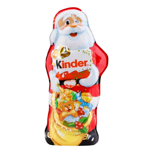 Шоколад фігурний молочний з молочним білим шаром всередині Kinder м/у 110г