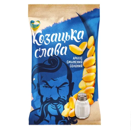 Арахіс жарений солоний К пиву Козацька слава 180г