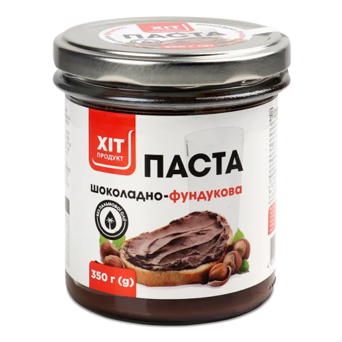 Паста Шоколадно-Фундукова Вищого Ґатунку, с/б 350г