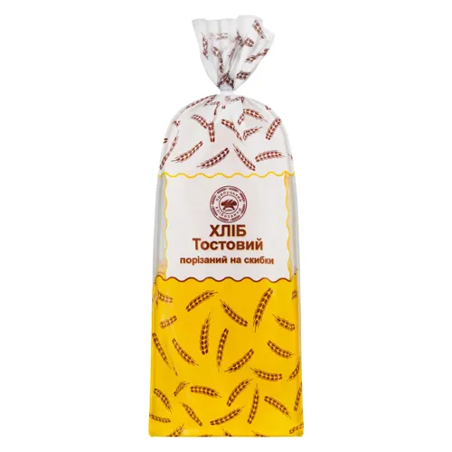 Хліб нарізний Тостовий Прилуцький хлібозавод м/у 0.3кг