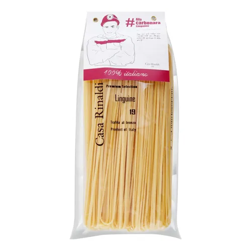Вироби макаронні Linguine 19 Casa Rinaldi м/у 500г