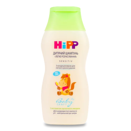 Шампунь Для Волосся Легке Розчісування Babysanft Hipp, 200мл