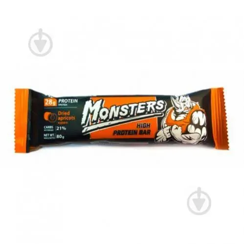 Батончик протеїновий 80г STRONG MAX з курагою VALE