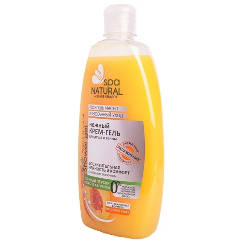 Гель для душу Natural SpaПерсик-абрикос 500мл