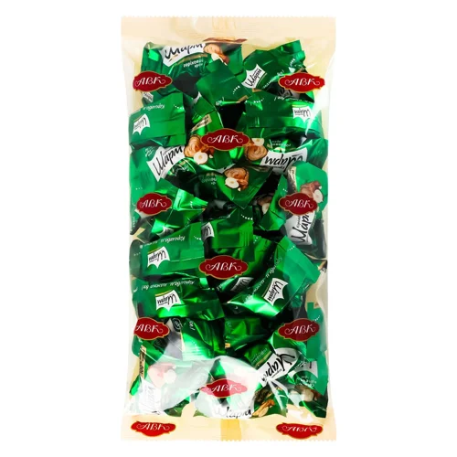 Цукерки АВК Королівський шарм горіховий крем 500г