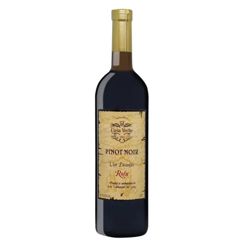 Вино Casa Veche Pinot Noir червоне напівсухе 10-12% 0.75л
