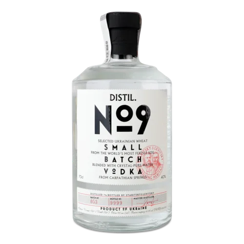 Горілка Вищого ґатунку 700мл 40% Distil. №9 пл