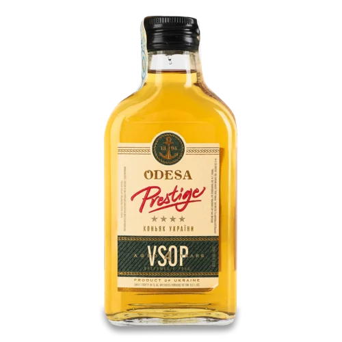 Коньяк Вищого Ґатунку 4 Роки VSOP Odesa Prestige, 0.2л, 40%