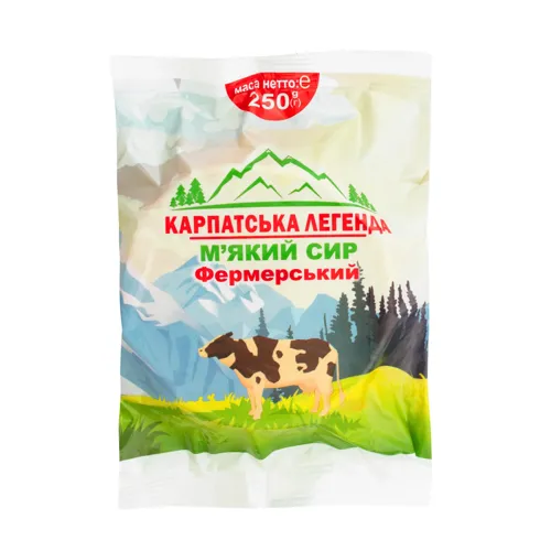 Сир м'який 40% Фермерський Карпатська Легенда м/у 250г