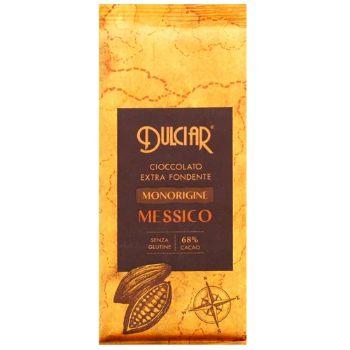 Шоколад чорний Dulciar Monorigine Mexico екстра 68% 80г