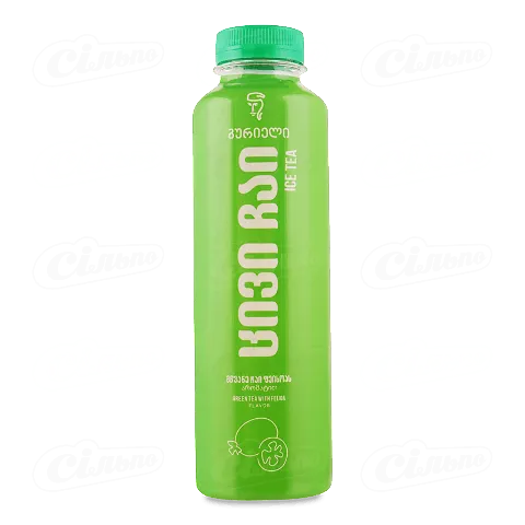 Чай холодний Gurieli зелений зі смаком фейхоа, 0,5л