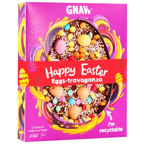 Яйце шоколадне Gnaw з молочного шоколаду 148г