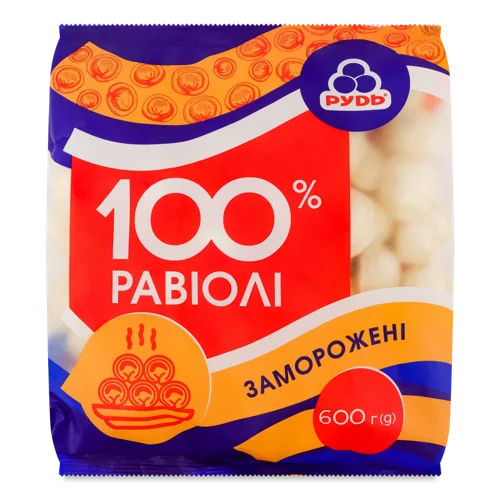 Равіолі 100% Рудь В/ґ, 600г