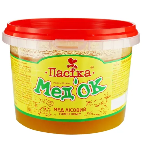 Мед Пасіка Мед'ОК лісовий натуральний квітковий 1кг