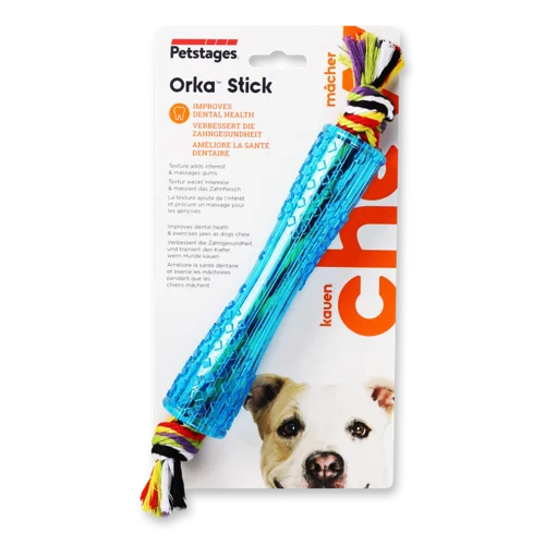 Іграшка Для Собак Petstages Орка Стік з Мотузкою, 3.8х31.8х3.8см