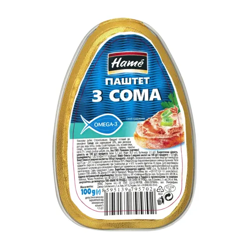 Паштет з сома Hame з/б 100г