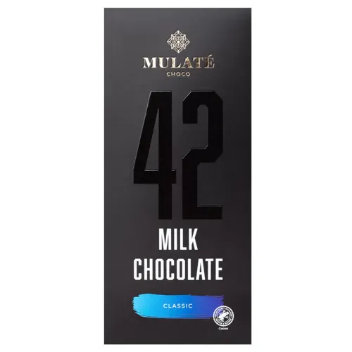 Шоколад молочний Mulate Choco Classic 42%, 90г