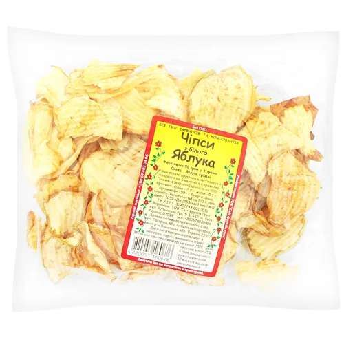 Чипси Світ Фруктів з білого яблука 50г