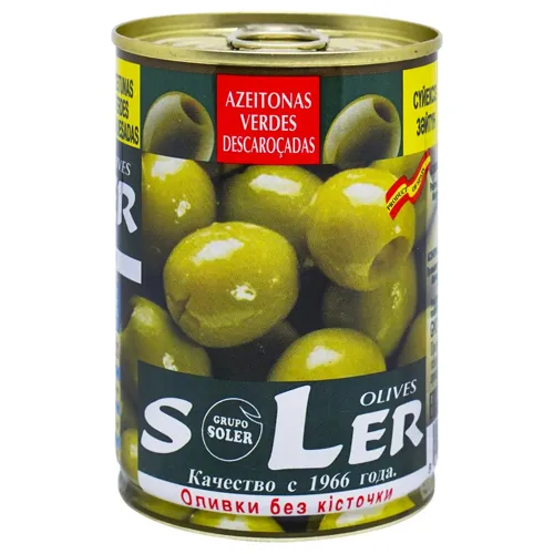 Оливки Sler без кісточки 280г