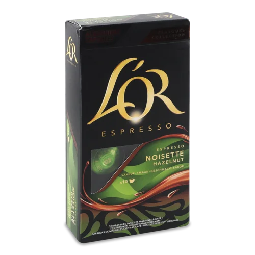 Кава Натуральна Смажена Мелена Ароматизована Hazelnut Espresso, к/у 52г