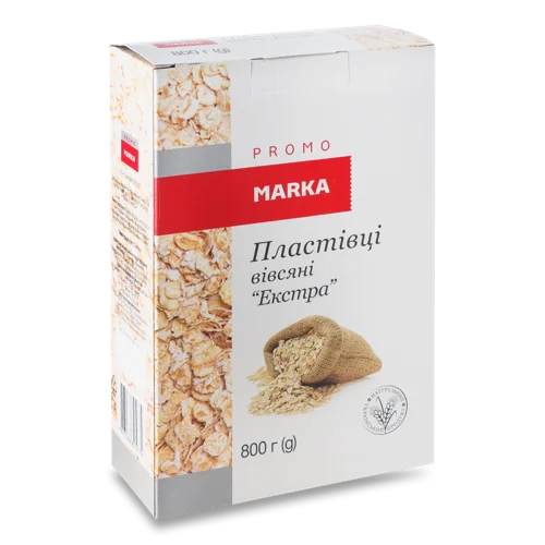 Вівсяні Пластівці Екстра, Marka Promo, к/у, 800г
