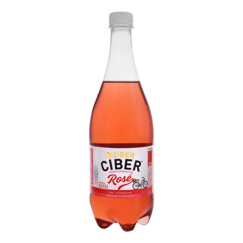 Сидр 0.8л 5-6% рожевий солодкий Rose Ciber пл
