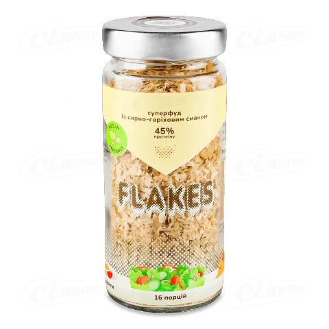 Пластівці Flakes з сирно-горіховим смаком, 80г