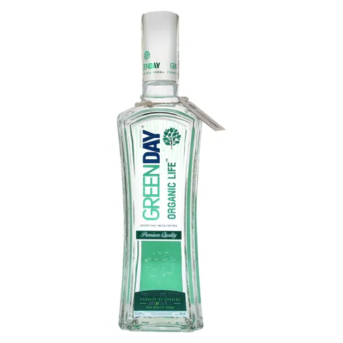Горілка 0.5л 40% Organic Life Green Day пл