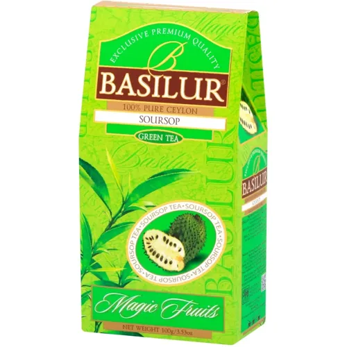Чай зелений Basilur Magic Fruits саусеп 100г
