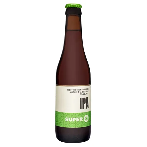Пиво Super 8 IPA світле 6% 0,33л