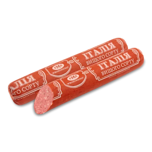 Ковбаса Салямі Напівкопчене Італія Безлюдівський М'ясокомбінат, кг