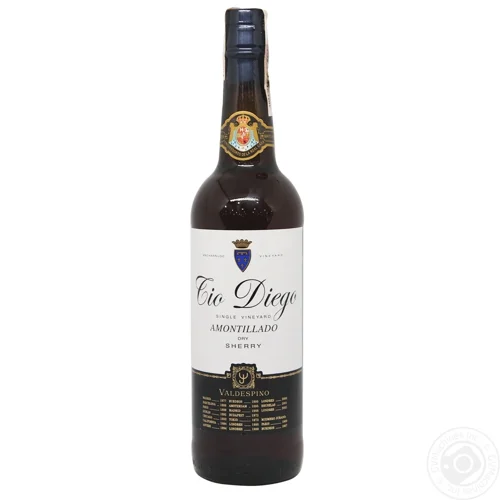 Вино Valdespino Amontillado Tio Diego кріплене херес 18% 0,75л