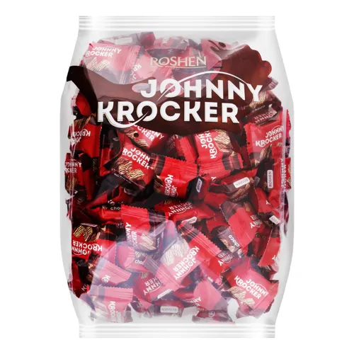 Цукерки глазуровані Choco Johnny Krocker Roshen кг