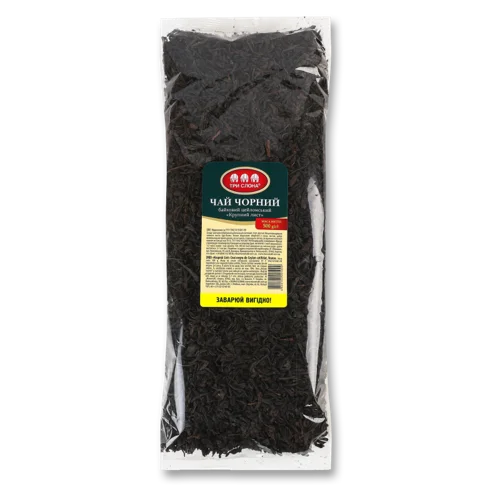 Чай Чорний Байховий Цейлонський, Крупний Лист, в/ґ, 500г