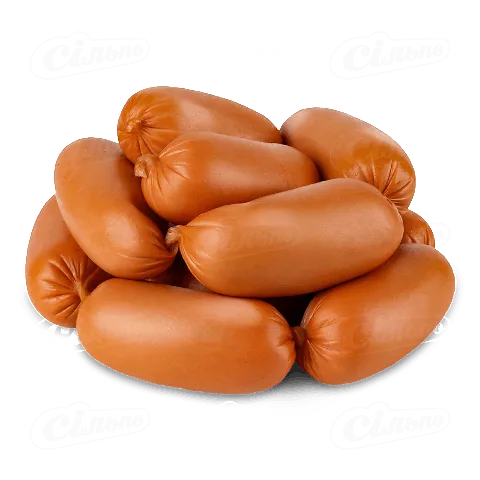 Сардельки «Самобранка» «Соковиті» натуральна оболонка 1 ґатунок, кг