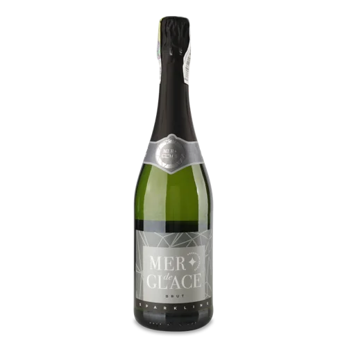Вино Ігристе Біле Брют Mer de Glace 0.75л 11% Пляшка
