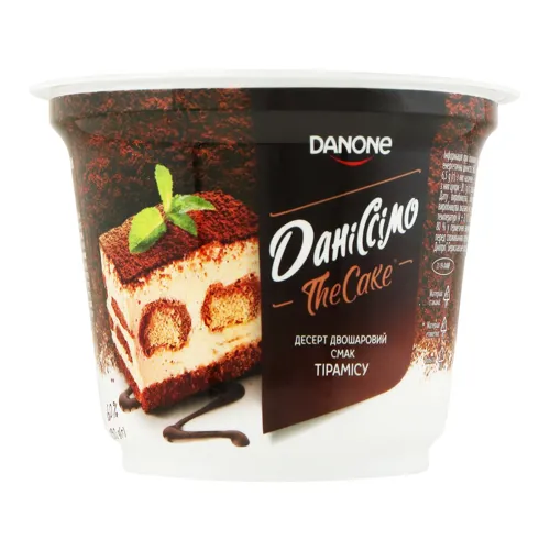 Десерт 6% двошаровий Тірамісу Даніссімо ст 230г