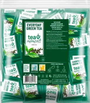 Чай Tea Moments Everyday green Зеленый 50 сашетов