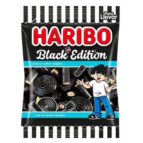 Цукерки Haribo Black Edition жувальні 100г