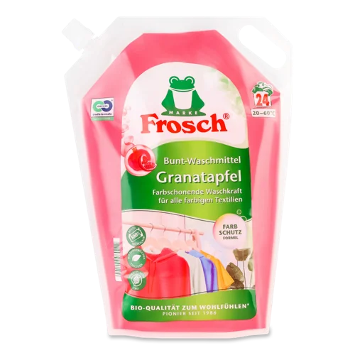 Засіб Для Прання Рідкий Гранат Frosch, 1.8л