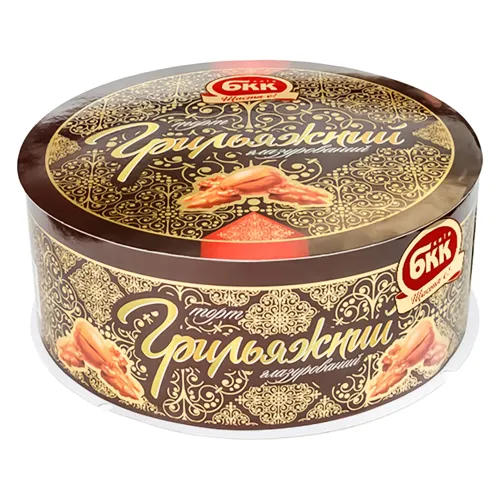 Торт БКК Грильяжний глазурований, 1кг
