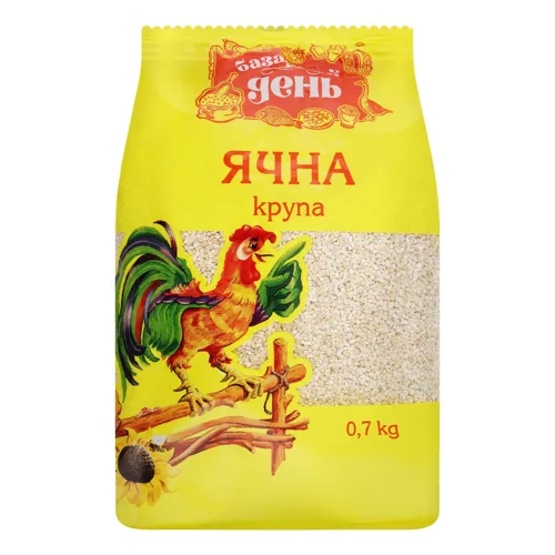Крупа ячна Базарний день м/у 0.7кг