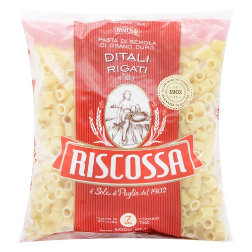 Макаронні вироби Riscossa №61 Ditari Rigati 500г