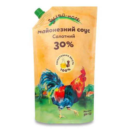 Соус Майонезний 30% Салатний в/ґ, 500г