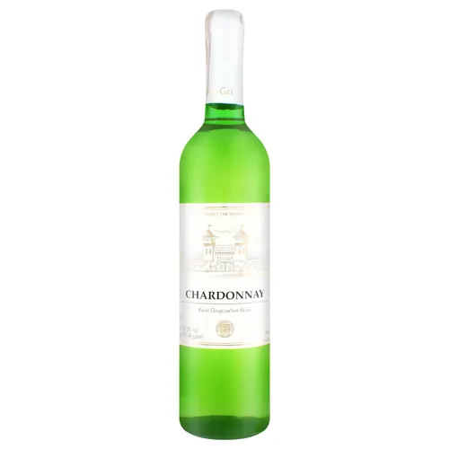 Вино 1.5л 13.5% біле напівсолодке Chardonnay Lion Gri пл