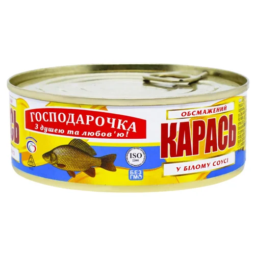 Карась Господарочка обсмажений у білому соусі 250г