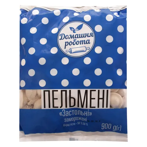 Пельмені Застольні Домашня робота м/у 900г