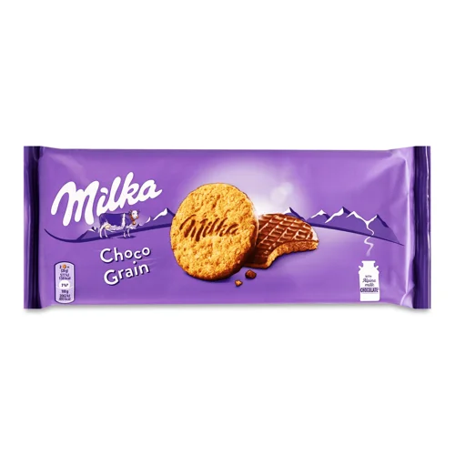 Печиво Milka Choco Grain з вівсяними пластівцями 126г